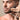 Close-up of a man receiving a facial injection with a gloved hand holding a syringe.