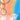 Bubbles in a liquid on a colourful gradient background