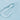 Close-up of a blue gel or cream smear on a light blue background