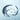 Clear Supercharged Hyaluronic Acid Complex substance with bubbles on a light blue background